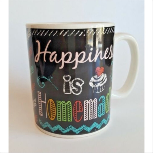 Coffee Mug Cup Large Happiness is Homemade - Picture 3 of 8
